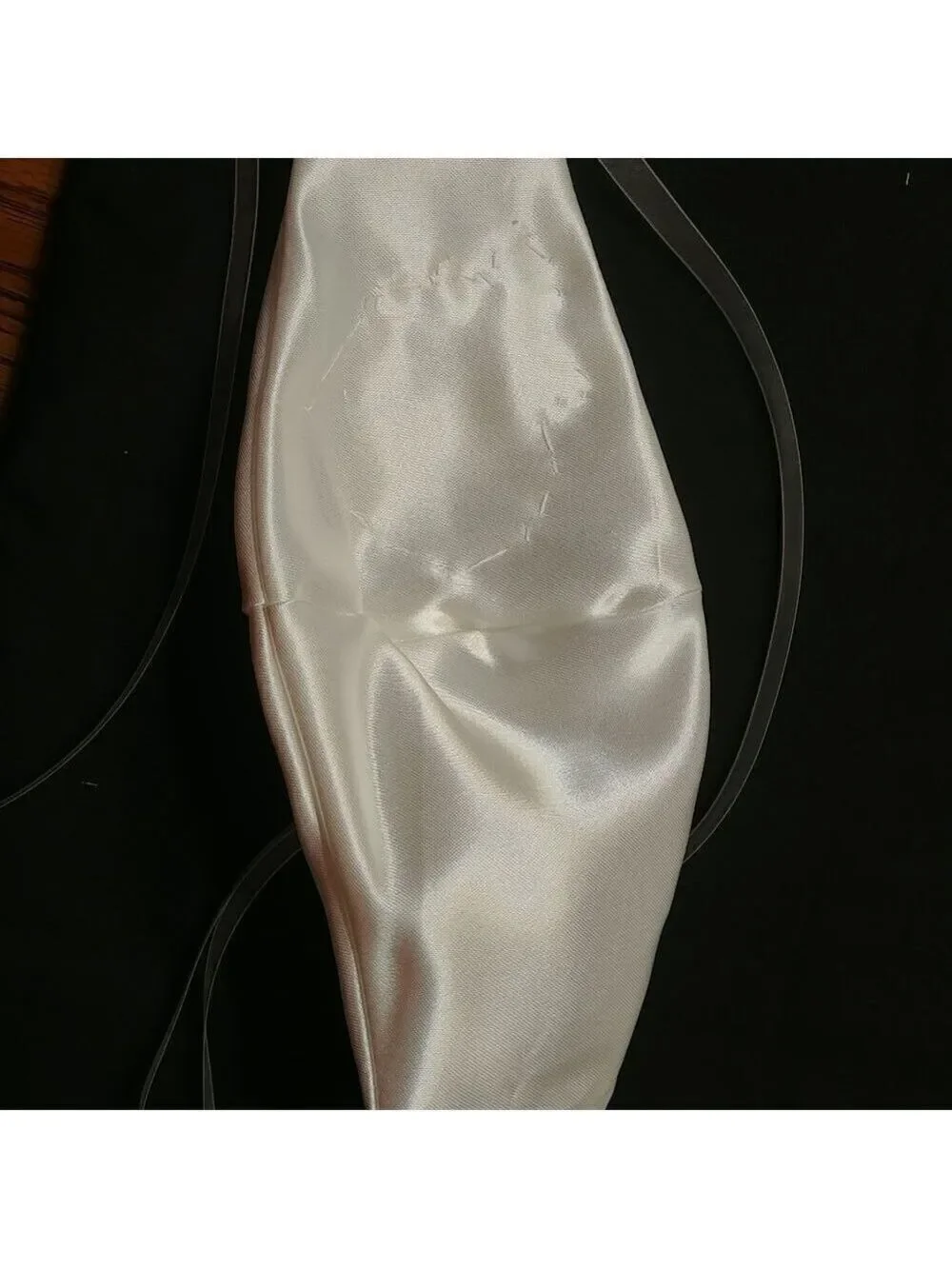 New! IVORY hand sewn wedding face mask